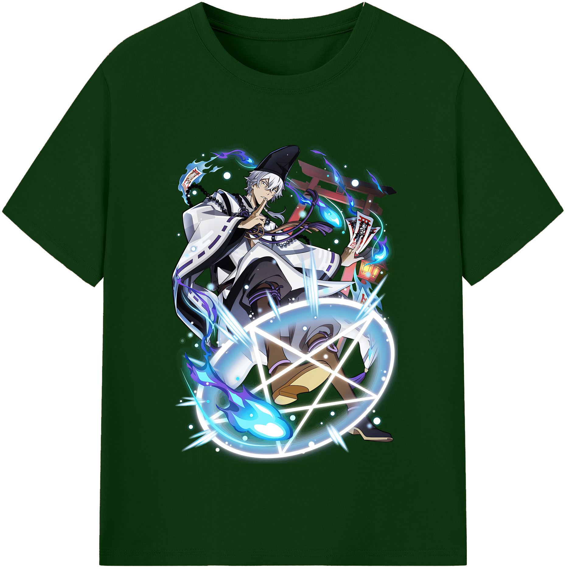 （画像用） 文豪ストレイドッグス Bungo Stray Dogs 綿100％半袖Tシャツ（フロントプリント）